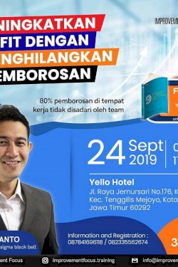 Training Meningkatkan Profit Dengan Menghilangkan 9 Pemborosan